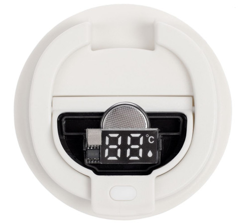 Смарт-стакан с заменяемой батареей tellMug, ver.2, молочно-белый