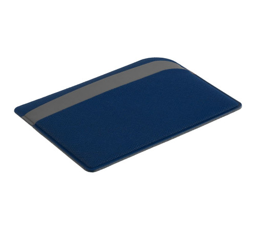 Чехол для карточек Dual, синий