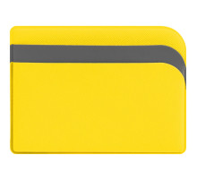 Чехол для карточек Dual, желтый