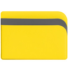 Чехол для карточек Dual, желтый