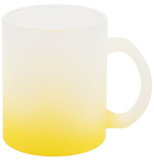 Кружка Grade Fade для сублимационной печати, матовая, желтая