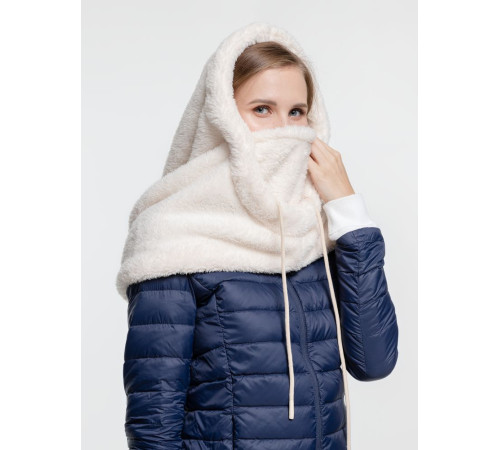 Балаклава-капюшон Flocky, молочно-белая