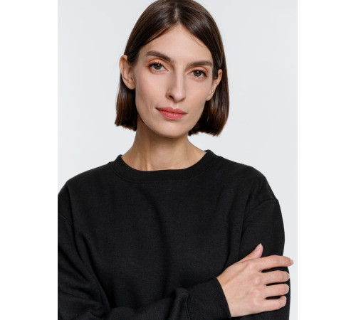 Свитшот унисекс Delta, черный