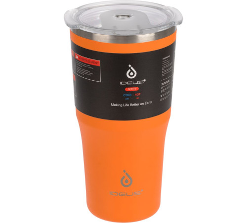 Термостакан Sapporo М, оранжевый