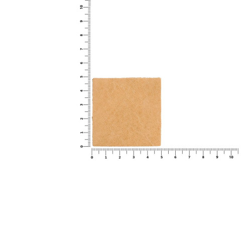 Лейбл кожаный Sinatu, L, бежевый