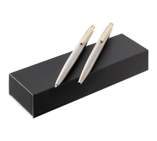 Набор из механического карандаша и ручки Poetica, золотистый