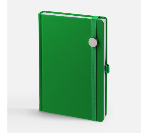 Ежедневник Favor Metal, недатированный, ярко-зеленый