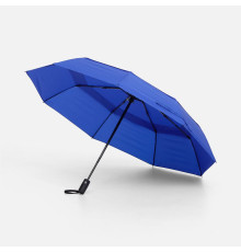 Складной зонт Dome Double с двойным куполом, синий
