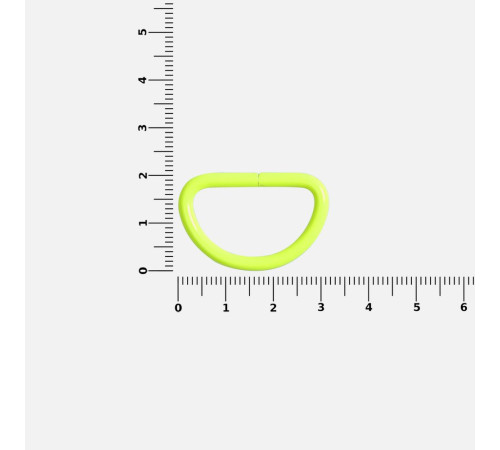 Полукольцо Semiring, L, желтый неон