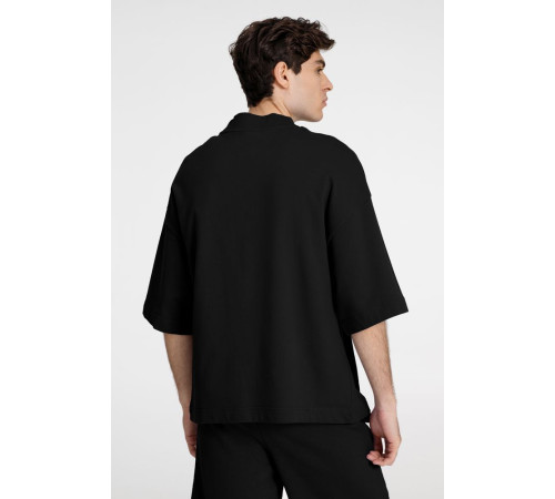 Футболка оверсайз унисекс T9, черная