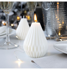 Свеча Pearfect, белая