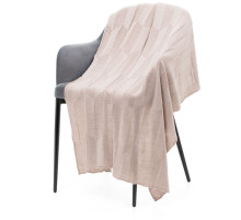 Плед Rombus, бежевый меланж