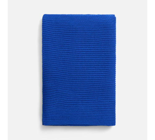 Шарф Nobilis Mono, ярко-синий