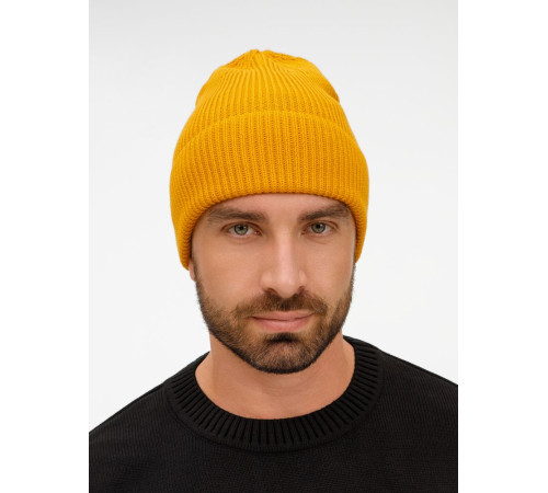 Шапка Nobilis Mono, желтая (медовая)