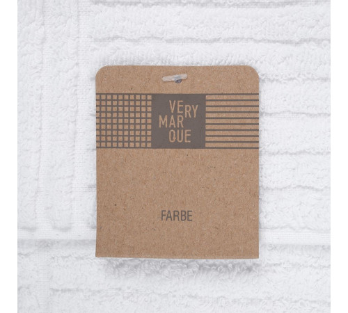 Полотенце Farbe, большое, белое