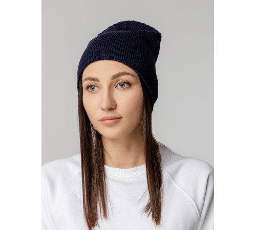 Шапка Dalia, темно-синяя