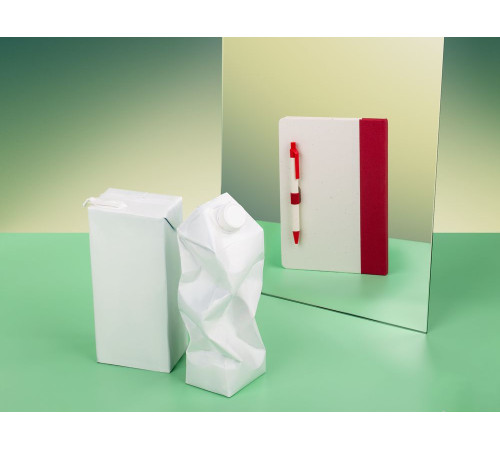 Ручка шариковая MilkMake, красная