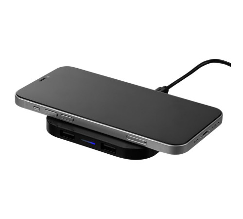 Беспроводное зарядное устройство Interra Plus, черное