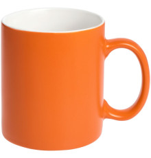 Кружка Promo матовая, оранжевая