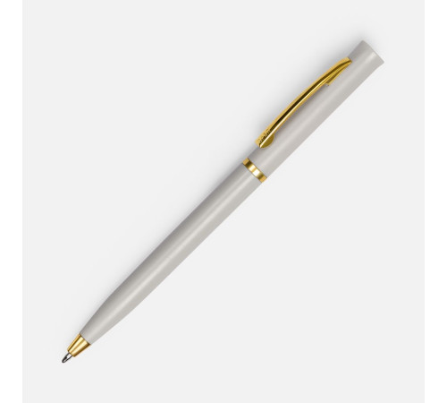 Ручка шариковая Euro Gold, серая