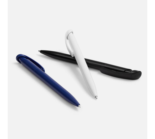 Ручка шариковая Clear Solid, белая