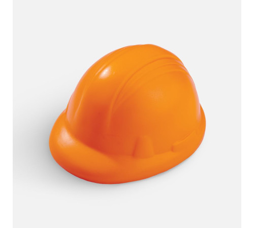Антистресс «Каска», оранжевый