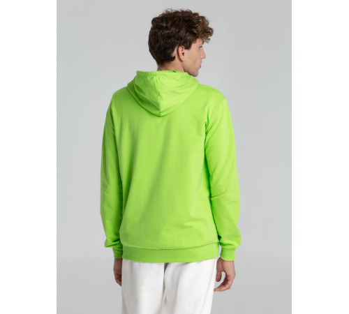 Толстовка на молнии с капюшоном Unit Siverga, зеленое яблоко