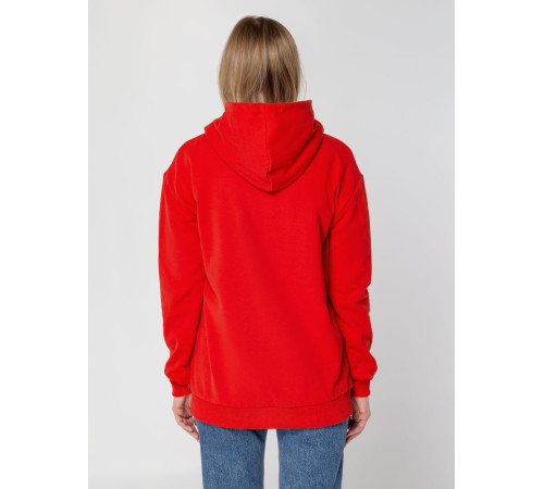 Толстовка с капюшоном Unit Kirenga Heavy, красная