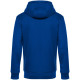 Толстовка с капюшоном унисекс King, ярко-синяя
