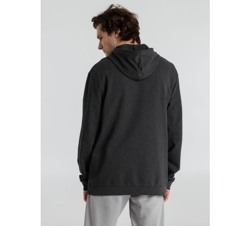 Толстовка с капюшоном унисекс Hoodie, серый меланж (антрацит)