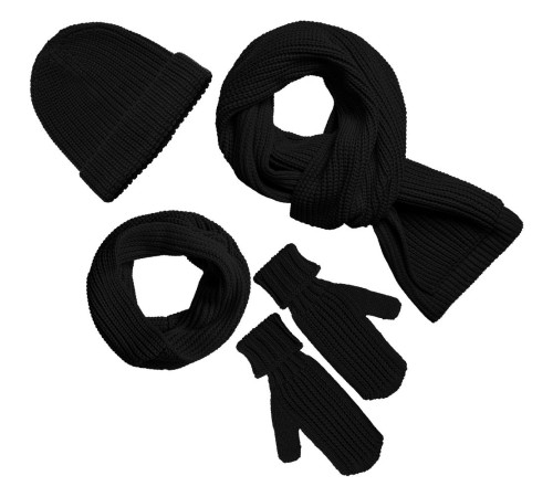 Варежки Nordkyn, черные