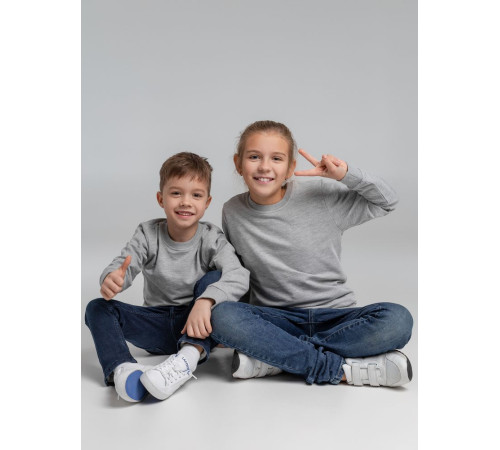 Свитшот детский Toima Kids 2.0, серый меланж
