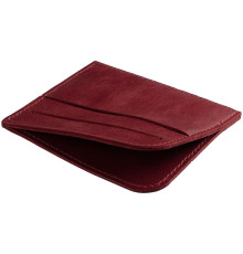 Чехол для карточек Apache, темно-красный