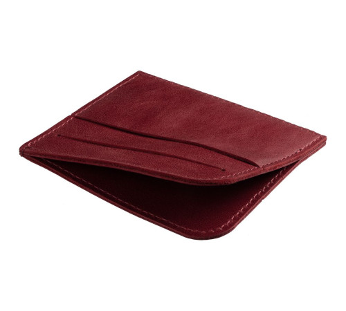 Чехол для карточек Apache, темно-красный