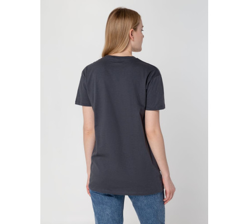 Футболка унисекс Regent 150, темно-серая (графит)