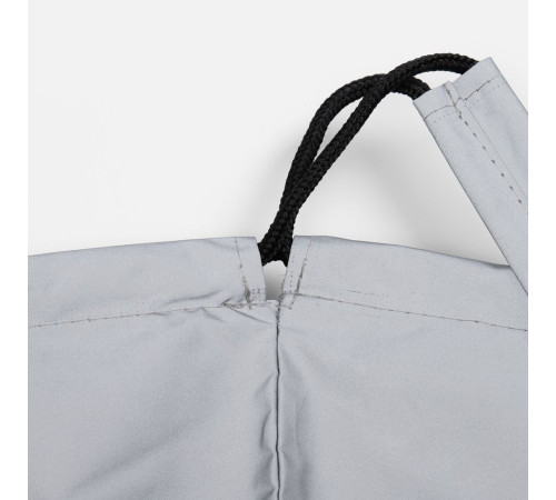 Детский рюкзак-мешок Manifest из светоотражающей ткани, серый