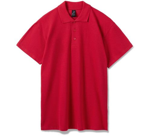Рубашка поло мужская Summer 170, красная