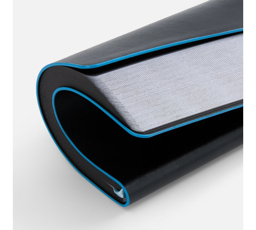 Ежедневник Trait, недатированный, черный с голубым