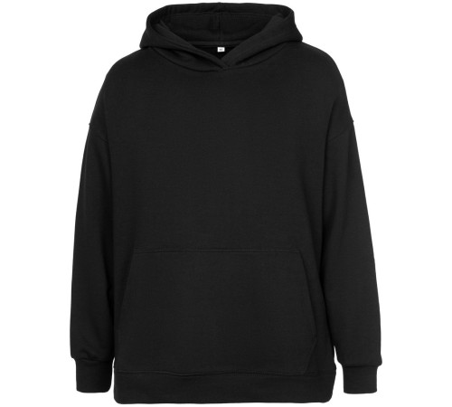 Худи оверсайз унисекс Outshine, черное