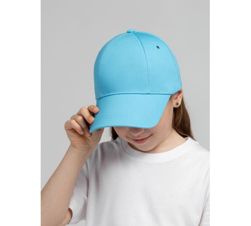 Бейсболка детская Capture Kids, голубая