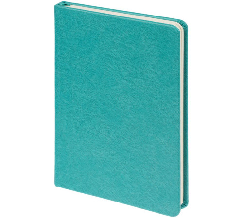 Блокнот Cluster Mini в клетку, бирюзовый