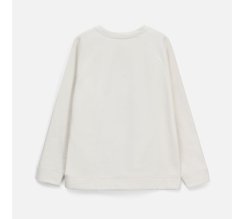 Свитшот унисекс S1, молочно-белый