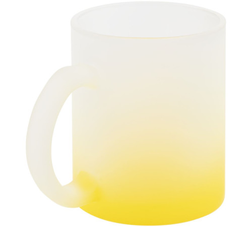 Кружка Grade Fade для сублимационной печати, матовая, желтая