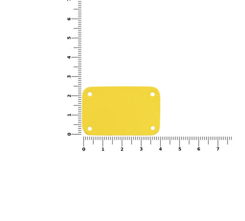 Лейбл Latte, S, желтый