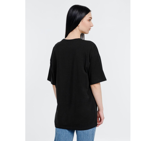 Футболка оверсайз унисекс Big Haul, черная