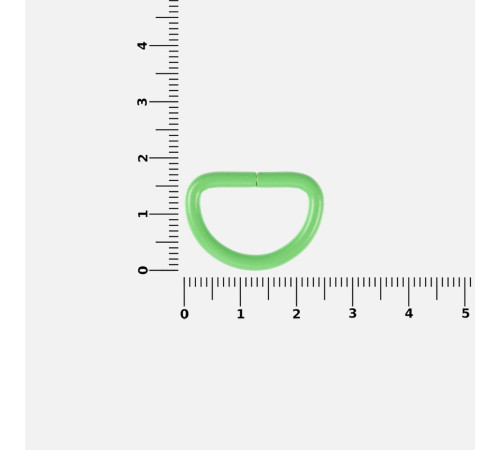 Полукольцо Semiring, М, зеленый неон