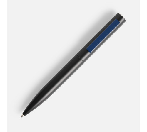 Ручка шариковая Inkolor, черная с темно-синим