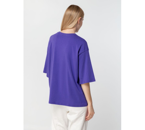 Футболка унисекс оверсайз Street Vibes, фиолетовая