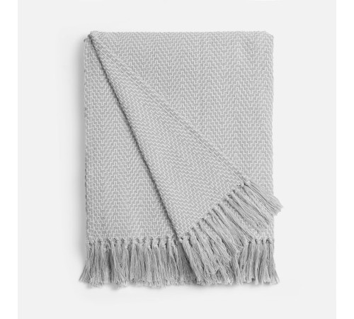 Плед Saltoro, светло-серый