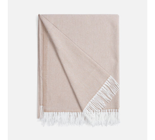 Плед «Гирвас», бежевый